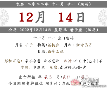 2022年农历十一月二十一这天财神方位在哪儿